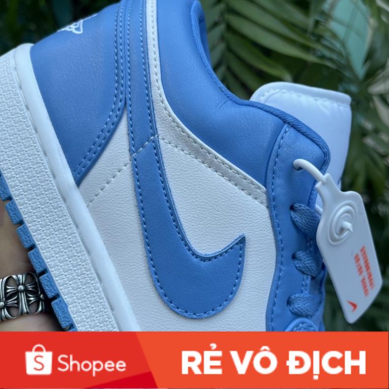 Giày JD1 Low UNC | Xanh Trắng