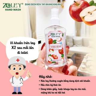 XỊT KHÁNG KHUẨN ZOLEY 100ml