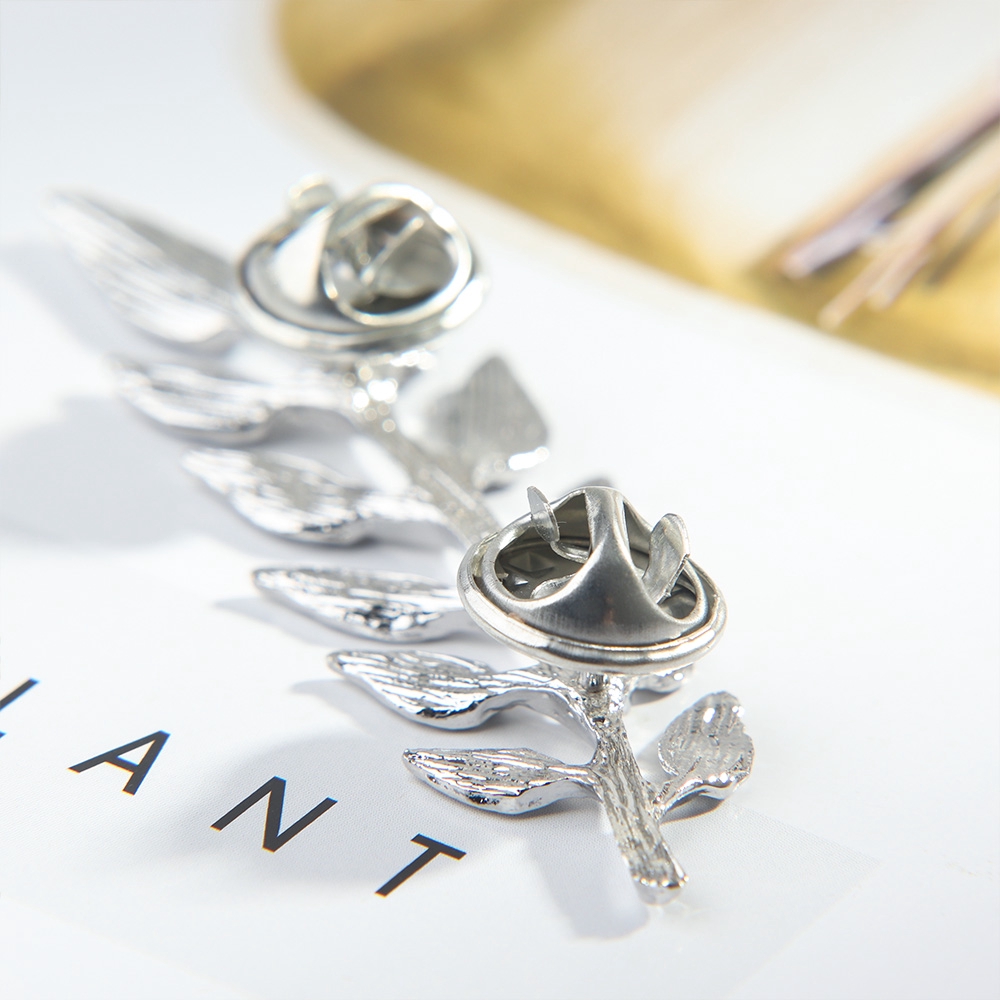 LANFY 2 Piece/Set Alloy Fashion  Leaf Shape Gift Brooch
