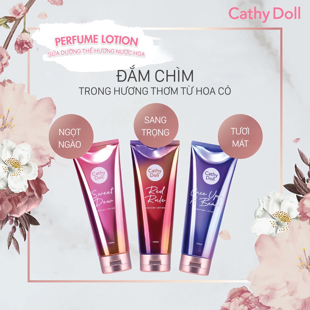 Sữa dưỡng thể hương nước hoa Cathy Doll Perfume Lotion 150ml