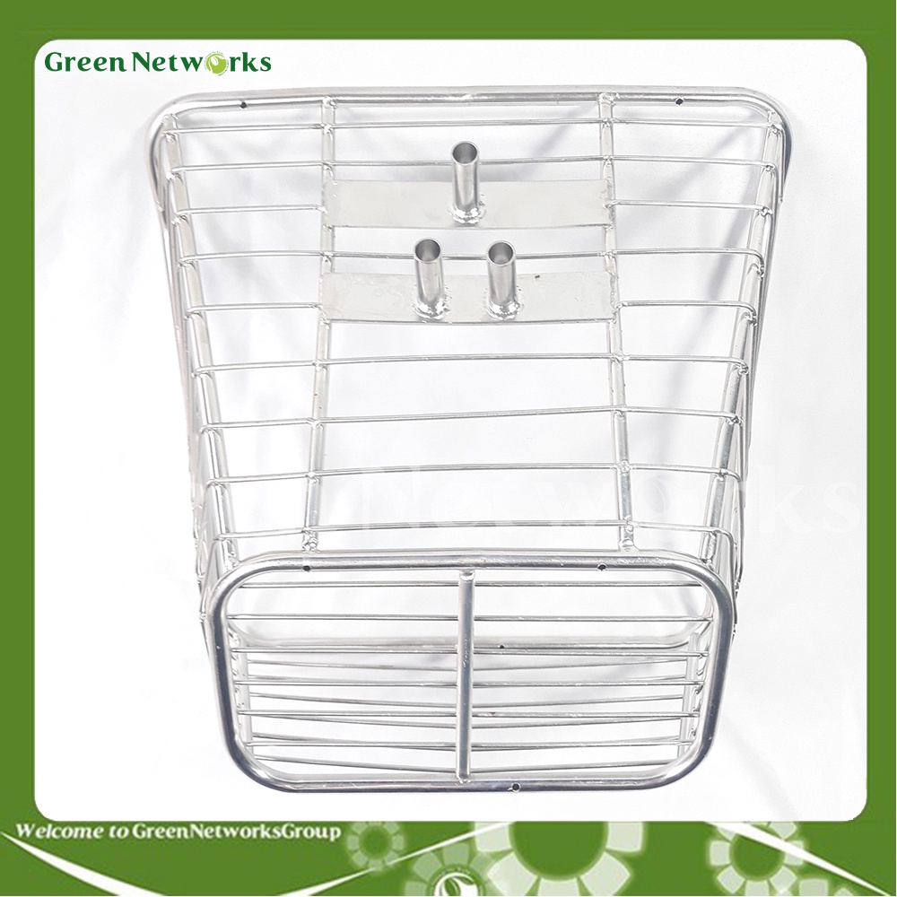 Rổ trước inox gắn xe Sirius GreenNetworks