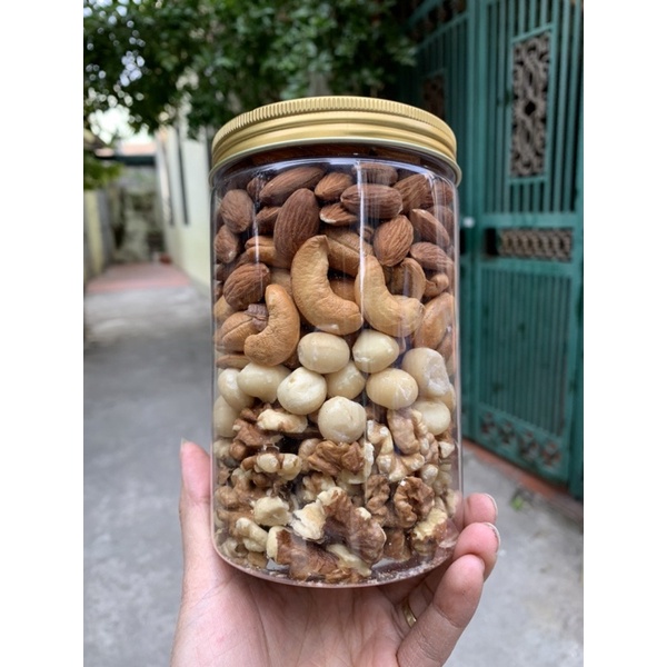 Combo 10 hộp hạt mix 4 loại hạt cao cấp