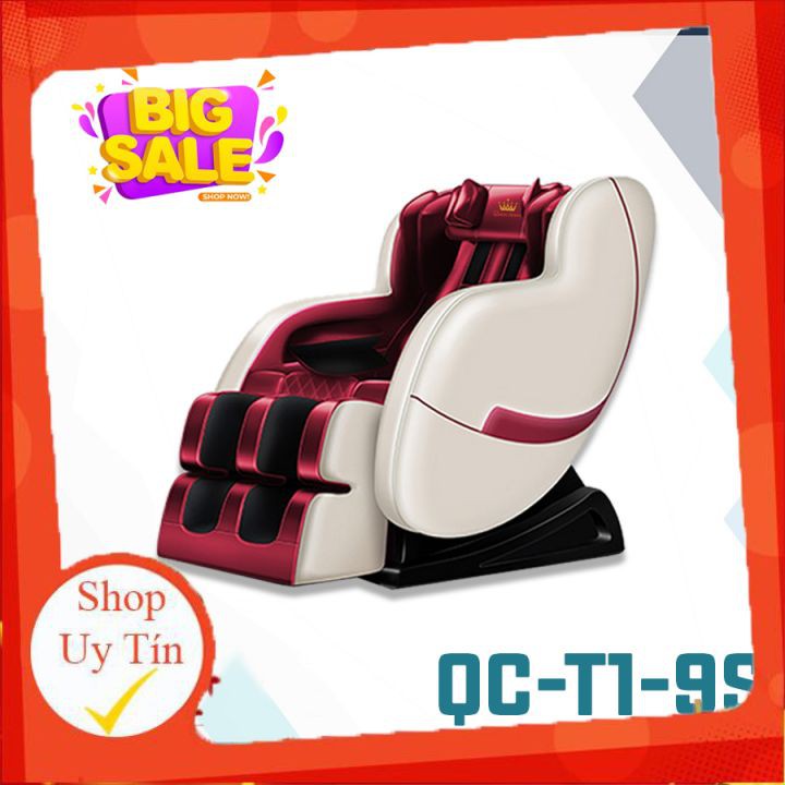 Ghế Massage QUEEN CROWN 3D QC-T1-9S +TẶNG QUÀ SIÊU HOT