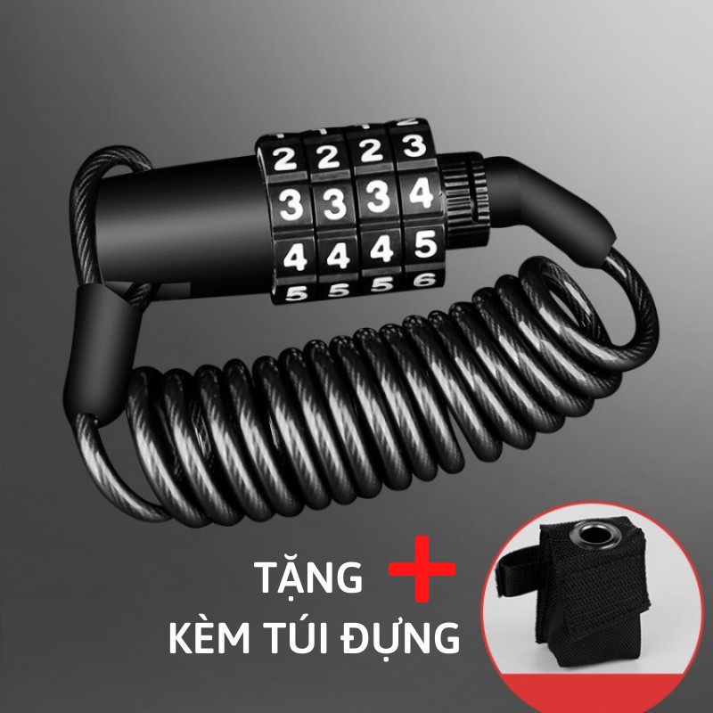 Yên Xe Đạp Active Tặng Kèm Khóa Dây Bằng Thép Chống Trộm, Yên Siêu Êm Phụ Kiện Xe Đạp Bikeboy Cao Cấp