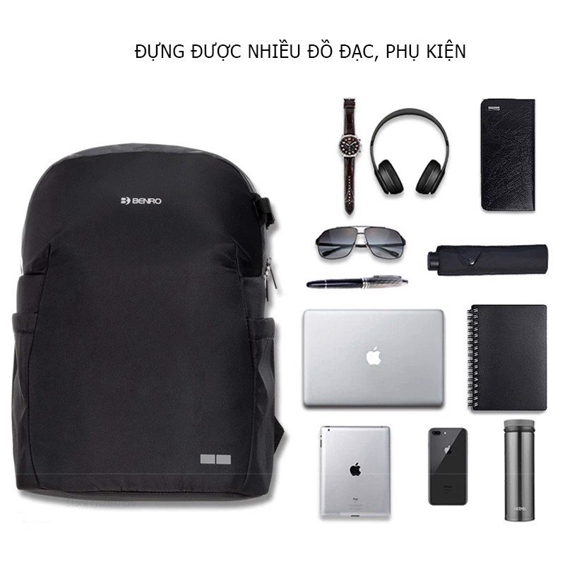 Benro Tourist 200 - Balo Máy Ảnh Cao Cấp Cho Du Lịch, Dã Ngoại, Chống Nước, Siêu Bền