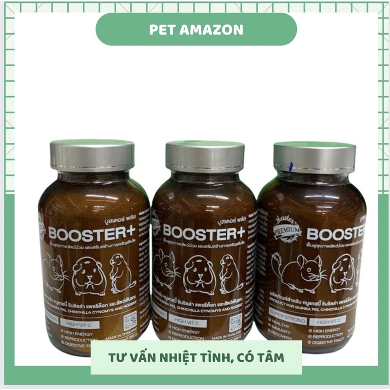 BOOSTER phục hồi và tăng cường đề kháng hamster sóc thỏ bọ