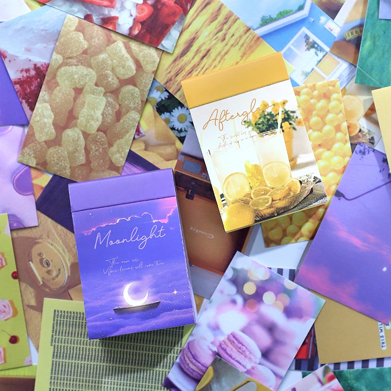 50 Tờ hình dán trang trí phong cách retro