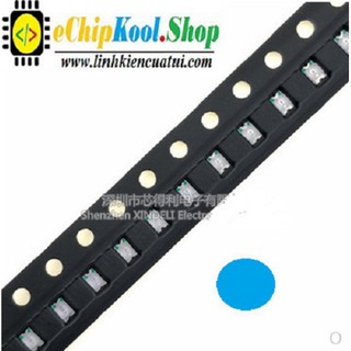 Đèn led 0805 smd màu xanh dương - sl 100 con