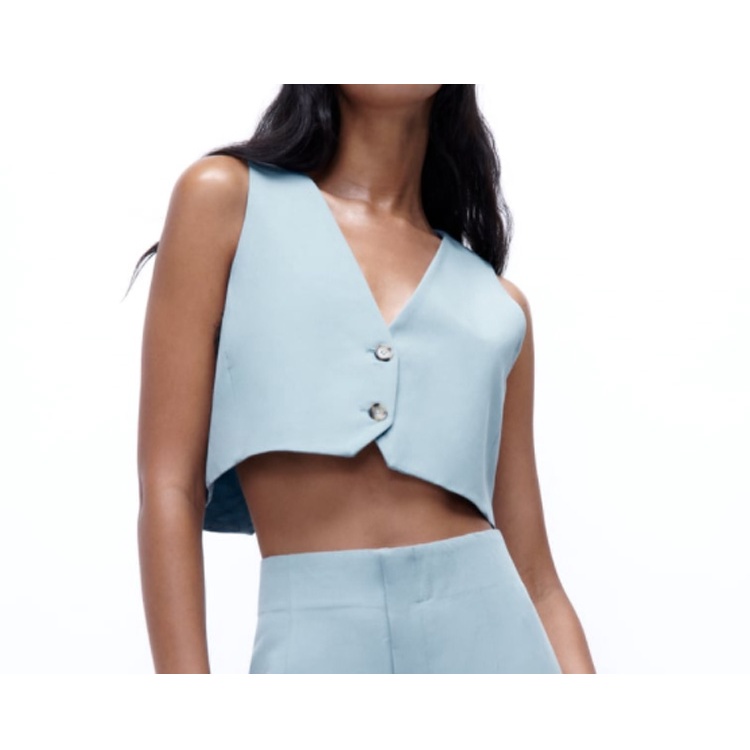 Set Áo Không Tay + Quần Dài Vải Lanh Thời Trang Mùa Hè Zara 222010830 7385506 Bán Buôn