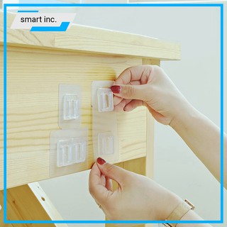 Móc Dán Treo Đồ Đỡ Ổ Cắm Điện Tranh Ảnh Cục Phát Wifi 😈FOLLOW😈 Miếng Dán Gắn Tường Đa Năng Siêu Dính Chắc Chịu Lực