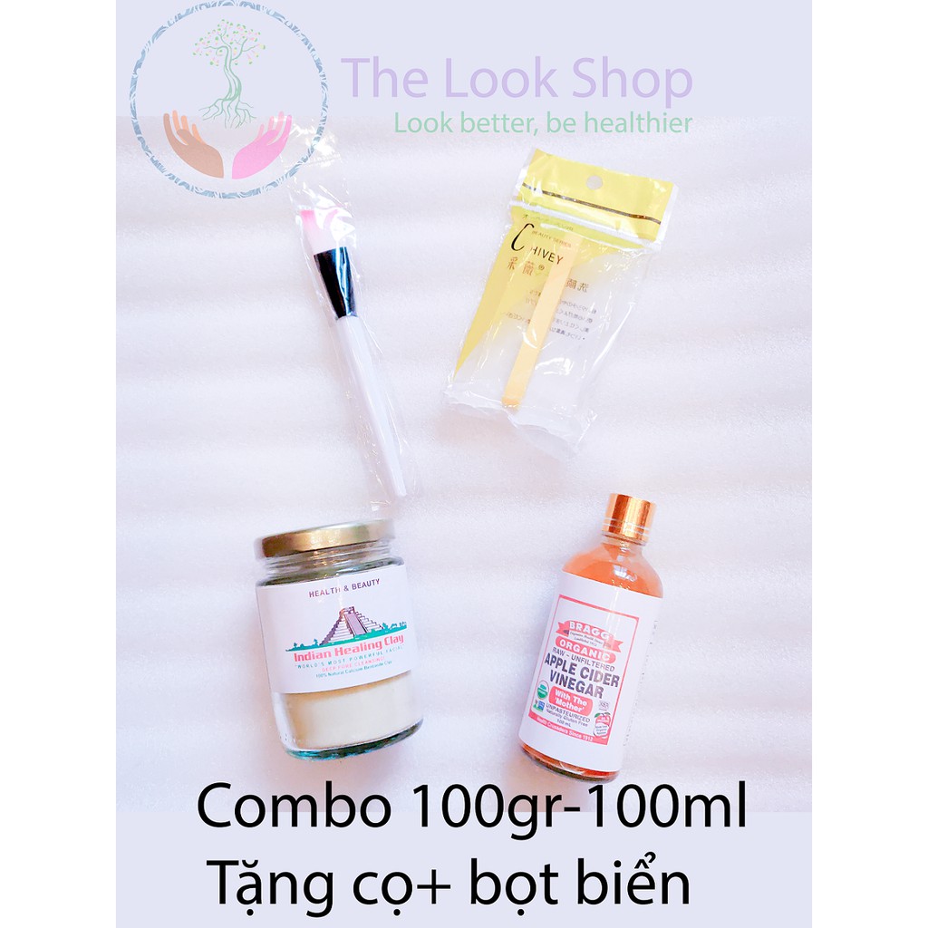 Mặt nạ đất sét núi lửa Bentonite- Aztec và giấm táo hữu cơ - Hỗ trợ làm sạch da, giảm mụn, đẩy mụn ẩn | BigBuy360 - bigbuy360.vn