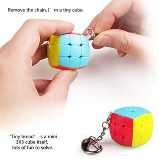 Keychain Mini Rubik's Cube - Móc Khóa Rubik 3x3