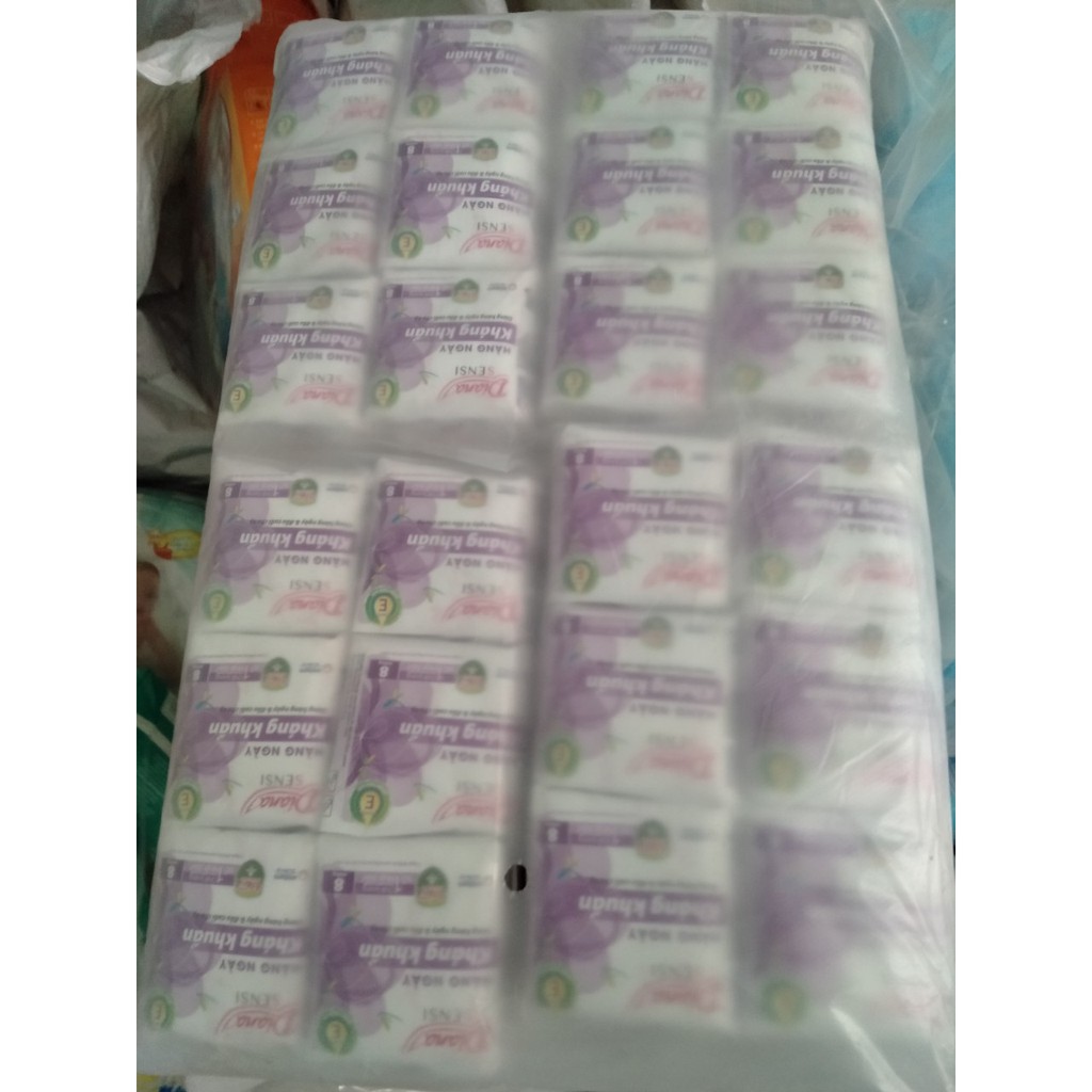 ComBo 6 Gói  Băng Vệ Sinh Hằng Ngày Diana Tím Siêu Hút Cực Thoáng Mát