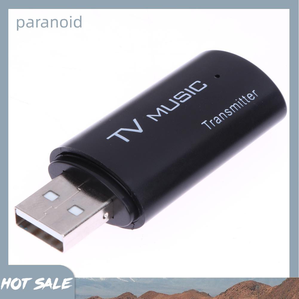 Usb Thu Phát Tín Hiệu Âm Thanh Bluetooth Giắc Cắm 3.5mm Cho TV PC