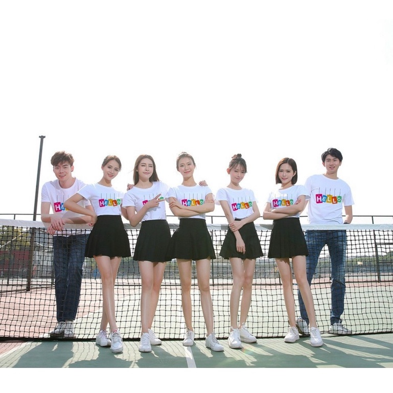 Áo nhóm , Đồ đi biển . Chất liệu thun cotton loại 1 đủ size từ 8 đến 100kg .