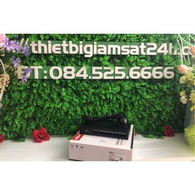 Switch POE Dahua PFS3009-8ET-65