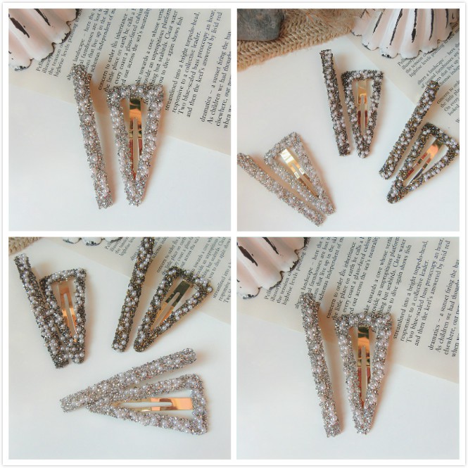 Kẹp Tóc Phong Cách Retro Hàn Quốc Xinh Xắn Cho Nữ