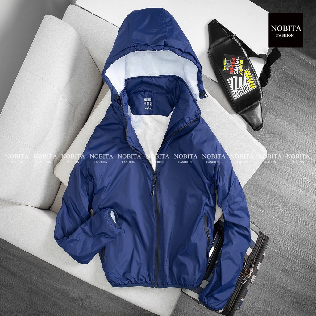 Áo gió nam lót lông cừu cao cấp, Chống gió chống nước, Lông cừu siều dày ấm áp LL1 | BigBuy360 - bigbuy360.vn