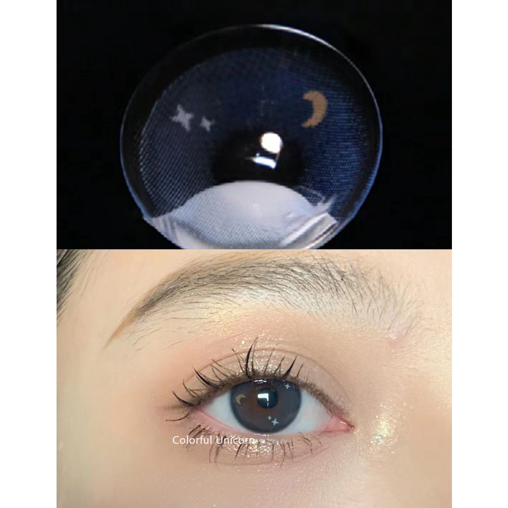 Kính áp tròng Colorhunter Dùng 1 Năm 14.0mm 0 - 8 Độ 1 cặp