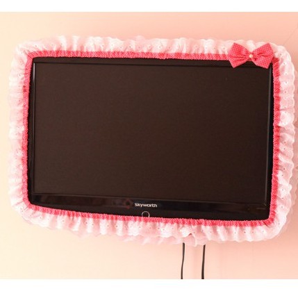 Viền ren phủ màn hình TV chống bụi chất lượng cao
