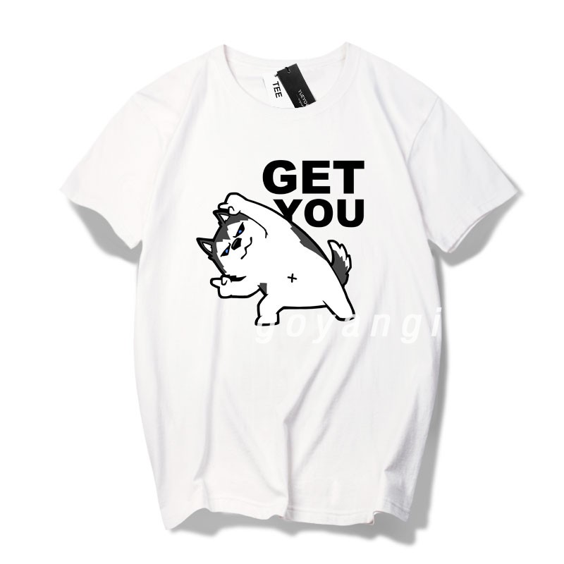 Áo thun tay lỡ goyangi GetYou Tee unisex nam nữ dáng rộng oversize phong cách Hàn Quốc