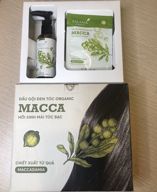 Dầu gội đen tóc thảo dược organic Việt Nam - HOP25