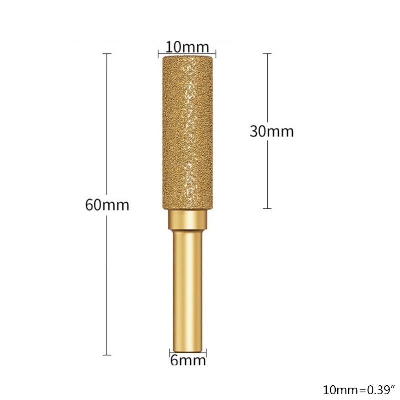 Đầu Mài Hình Trụ 6mm Bằng Thép Không Gỉ Tiện Dụng