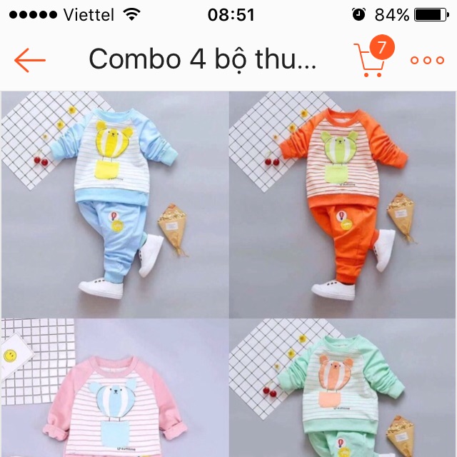 Combo 3 bộ bé trai da cá