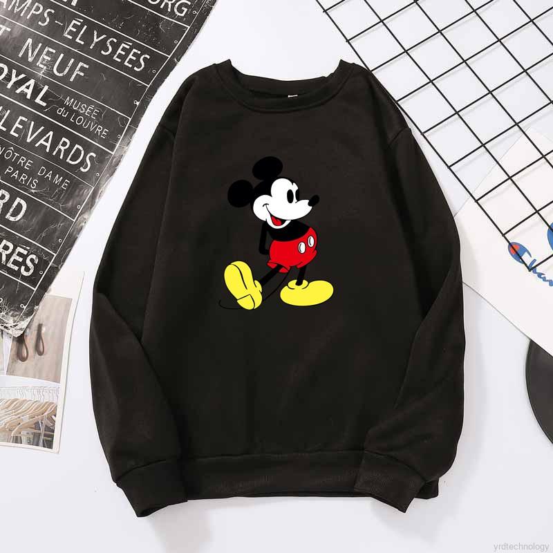 Áo Nỉ Hoodie Dài Tay In Hình Chuột Mickey Ngộ Nghĩnh Đáng Yêu Hợp Thời Trang | WebRaoVat - webraovat.net.vn