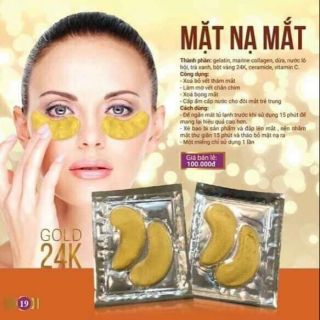 10 chiếc - Sét 5 cặp Mặt nạ mắt Collagen