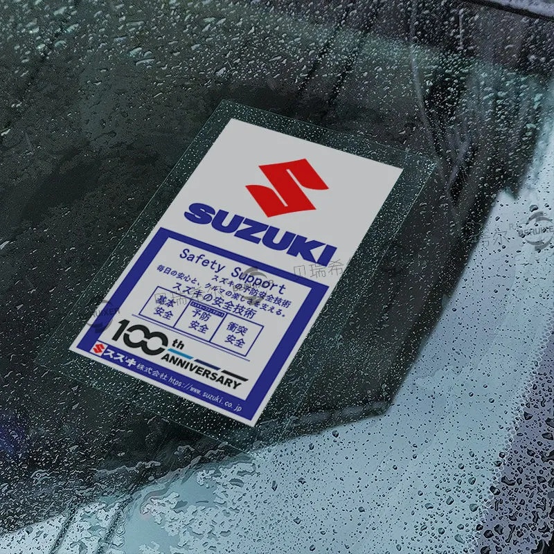 Sticker Tĩnh Điện Dán Kính Chắn Gió Xe Hơi Suzuki ERTIGA Swift XL7 SX4 Jimy vitara