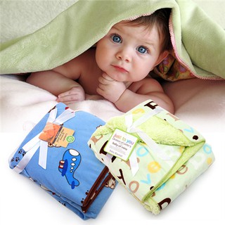 Mền carter lông cừu 2 lớp cho bé