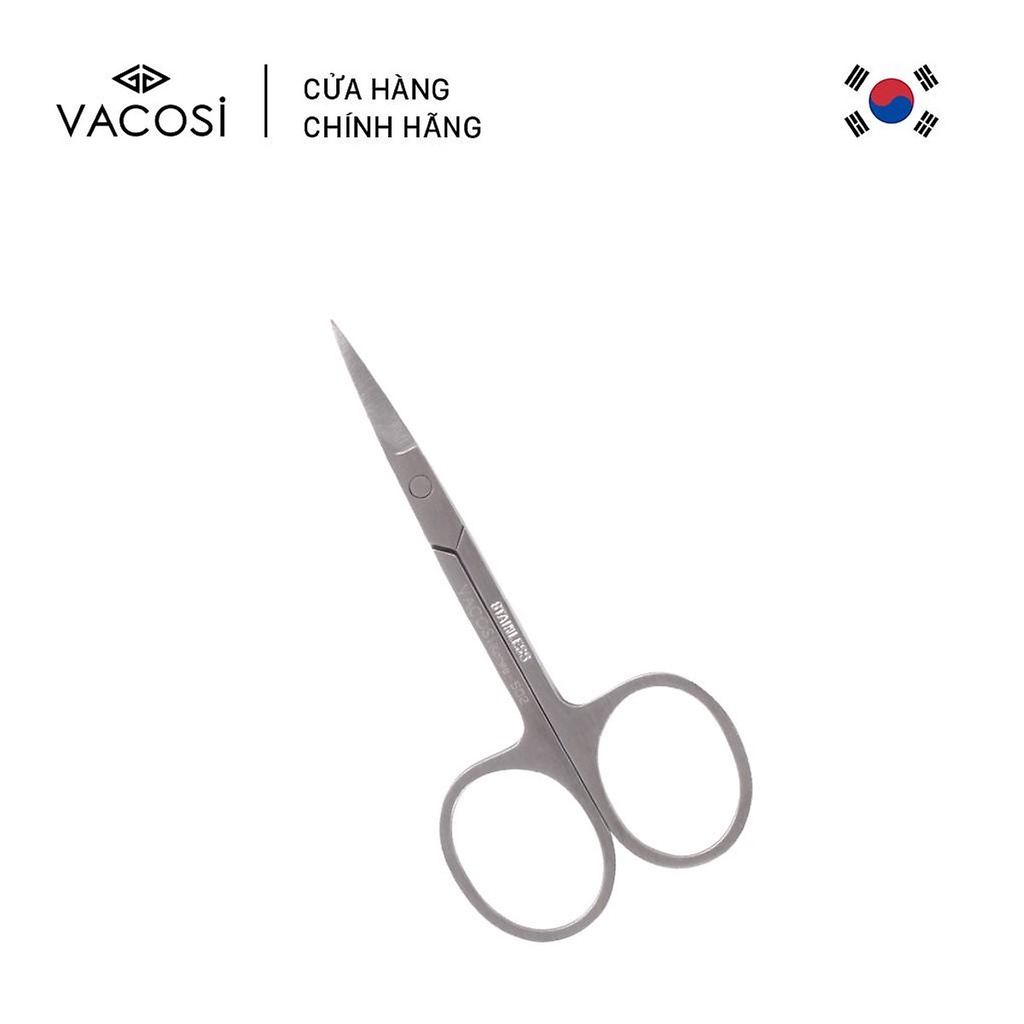 KÉO TỈA LÔNG MŨI, LÔNG MÀY NHỌN CONG VACOSI CURVED SCISSORS S02