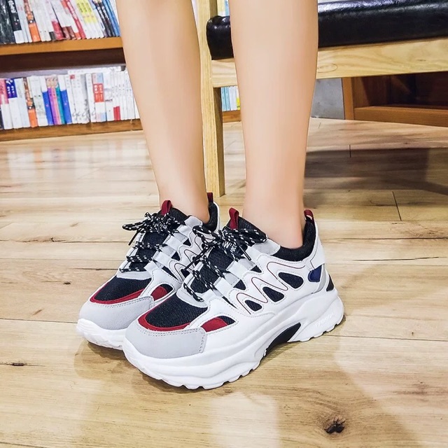 giày nữ rẻ đẹp ☑FREESHIP☑ Giày Nữ Đẹp Thời Trang Hàn Quốc kiểu dáng thể thao năng động cá tính