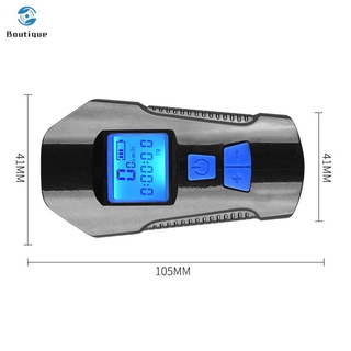 Đồng Hồ Đo Tốc Độ Xe Đạp Có Đèn Và Cổng Sạc Usb