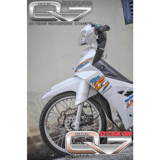 Tem Rời Sirius 110 lửa new