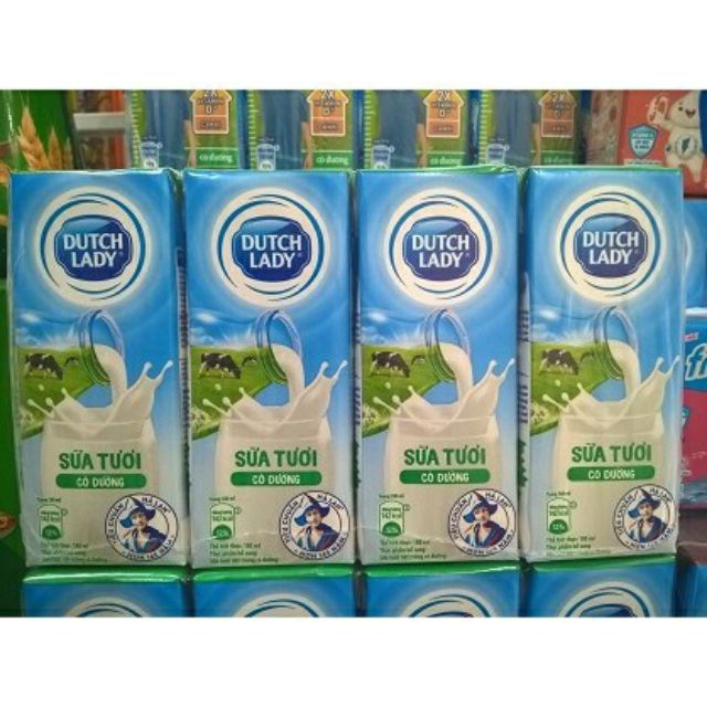 Thùng sưa cô gái hà lan 48 hộp ×180ml