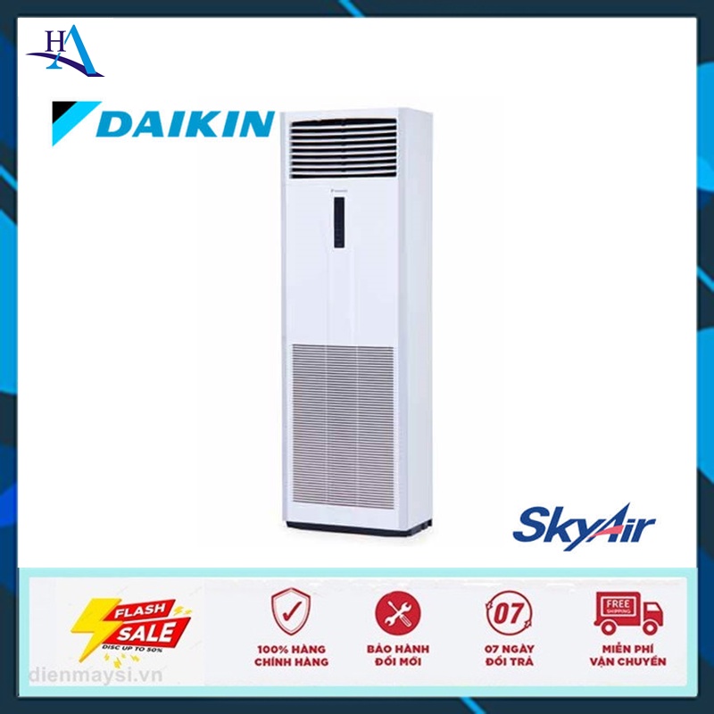 Điều hòa tủ đứng Daikin FVA71AMVM 24.000BTU, màu trắng ngà, kích thước 1850x600x270mm