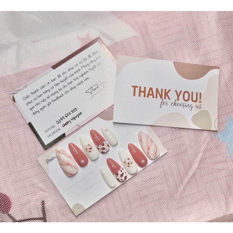 Nailbox - Móng giả tự gắn - Móng úp thiết kế - [ ẢNH THẬT]