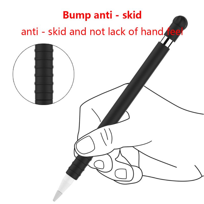 Vỏ Bọc Bảo Vệ Bút Cảm Ứng Apple Pencil 1st Bằng Silicon Tiện Dụng