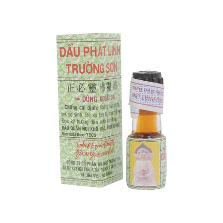 Dầu phật linh Trường Sơn chai 5ml [ shop cam kết hàng chính hãng có hóa đơn đầy đủ]