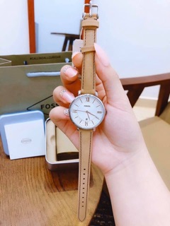 Đồng hồ Fossil nữ dây da