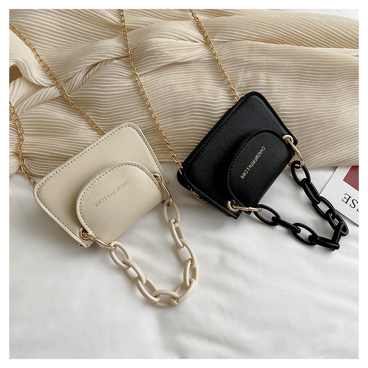 EnviroSax túi nhỏ nhắn nữ tươi mát túi đeo vai túi vuông nhỏ