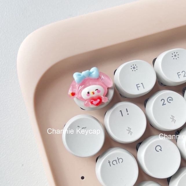 Keycap Lẻ Hàng Mới Phím Mini Trang Trí Bàn Phím Siêu Dễ Thương