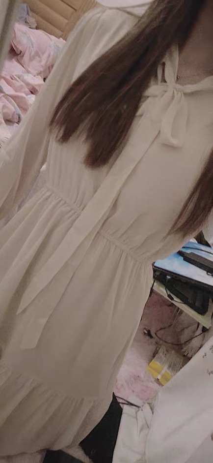 [CÓ SẴN] VÁY TIỂU THƯ CHUN EO KÈM NƠ CỔ ( ảnh thật ở cuối ) | BigBuy360 - bigbuy360.vn