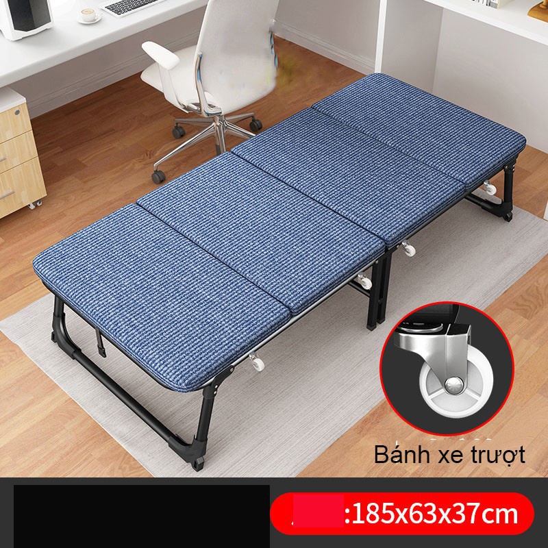 ∈☈Giường gấp - xếp gọn thông minh dùng trong gia đình ,văn phòng, bệnh viện khung hợp kim sơn tĩnh điện chịu lực tố