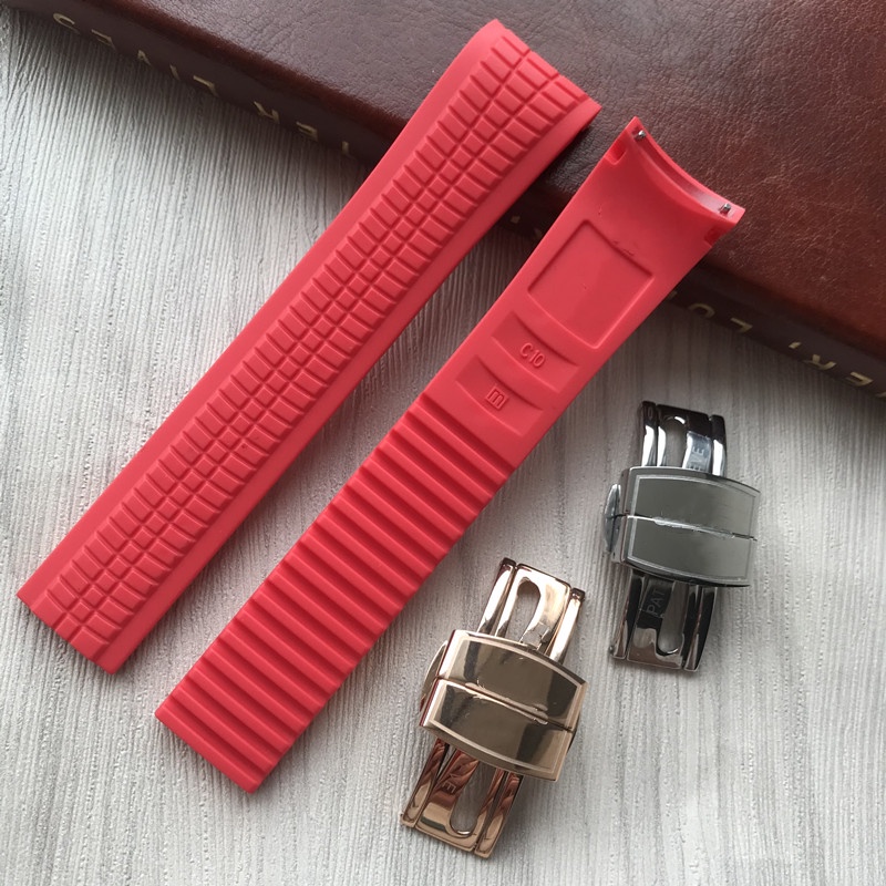 Thích hợp cho Patek Philippe Rubber Band Grenade Aquanaut Series 5164 5167 PP Strap 21mm