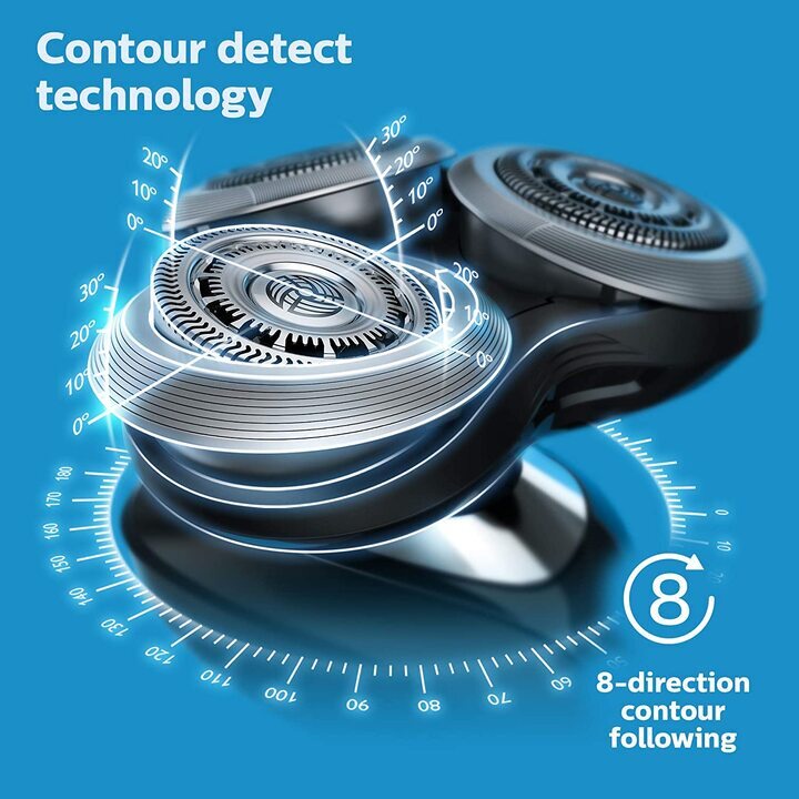 Máy cạo râu khô và ướt cao cấp thương hiệu Philips Norelco S9311/84 - BẢO HÀNH 2 NĂM