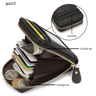 Gazi2 id credit card holder wallet card holder wallet brand leather slim - ảnh sản phẩm 4