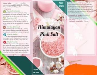 MUỐI HỒNG HIMALAYA 500G